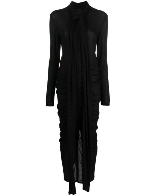 Givenchy draped long dress