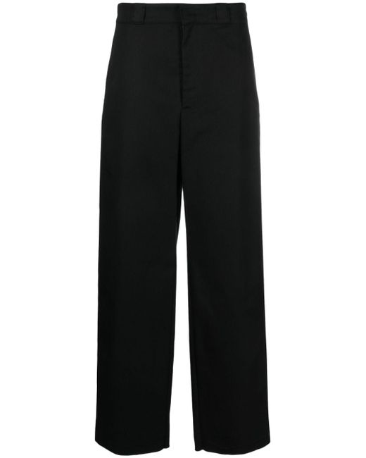 Givenchy logo-patch cotton trousers