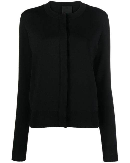 Givenchy concealed-fastening cardigan