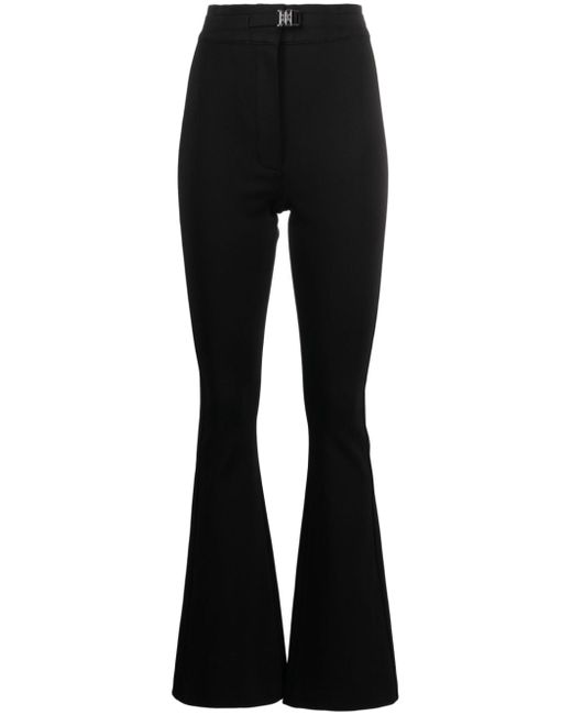 Givenchy high-waisted flared trousers