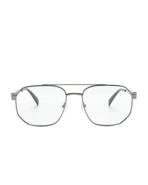 Alexander McQueen 0495O pilot-frame glasses