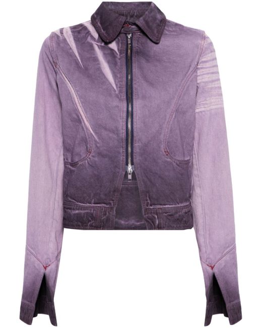 Masha Popova classic-collar denim jacket