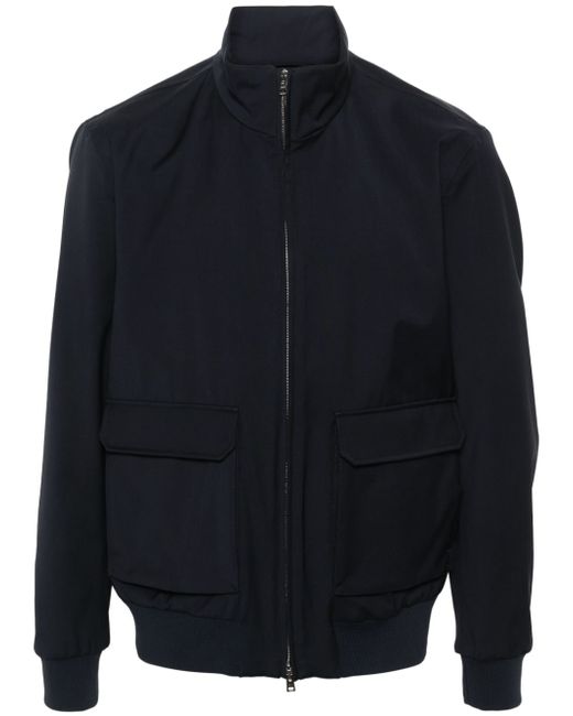 Herno patch-pocket virgin wool jacket