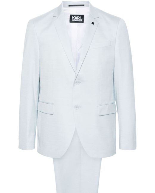 Karl Lagerfeld single-breasted tailored suit