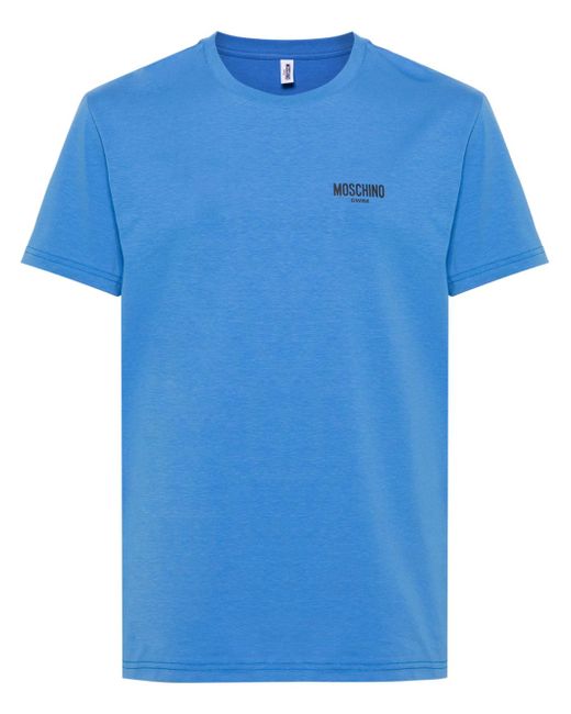 Moschino logo-print cotton T-shirt