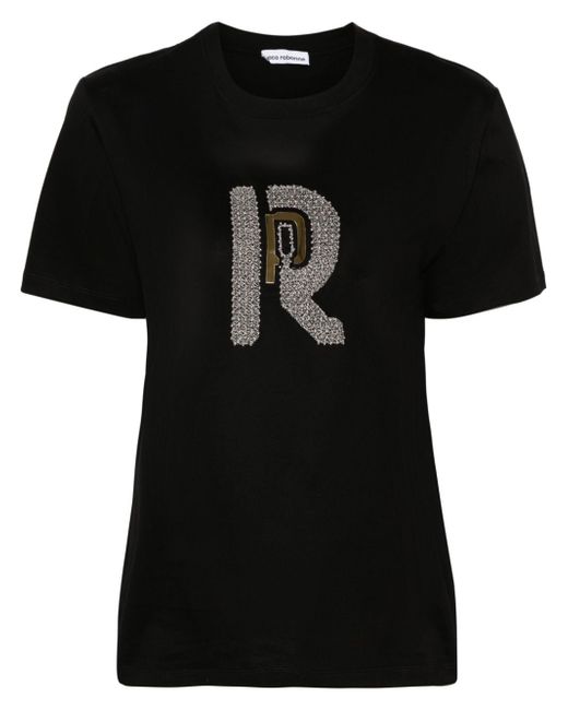 Rabanne bead-embellished T-shirt