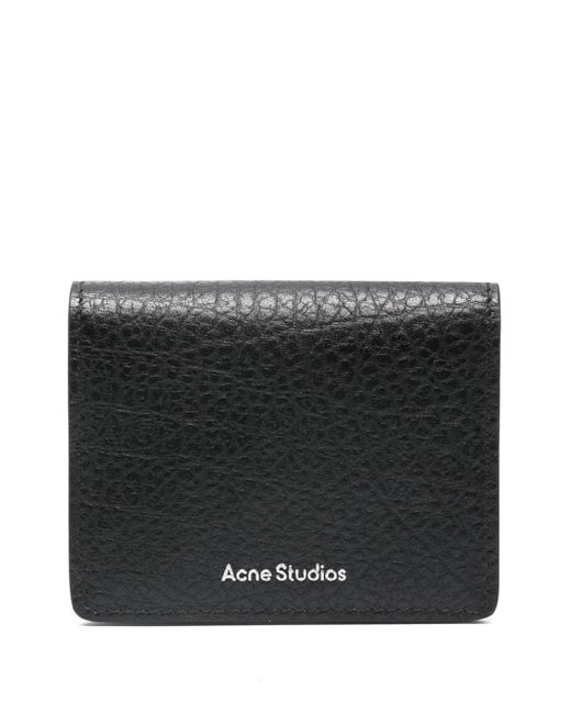 Acne Studios folded leather wallet