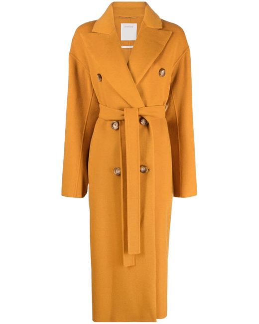 Sportmax double-breasted trench coat
