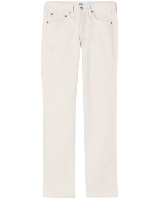 Re/Done The Anderson mid-rise straight-leg jeans