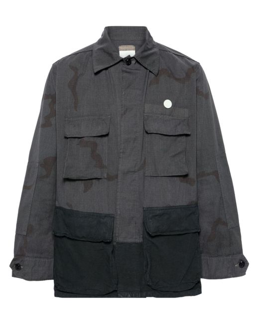 Oamc camouflage-print ripstop shirt jacket