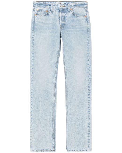 Re/Done The Anderson mid-rise straight-leg jeans