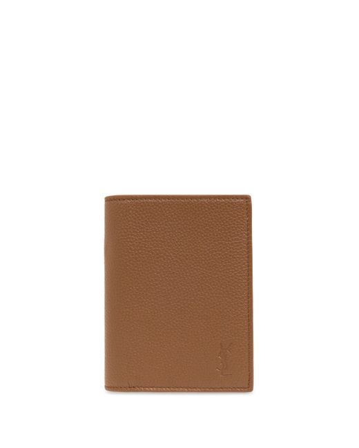 Saint Laurent logo-debossed leather wallet