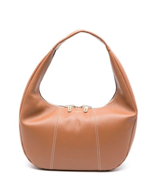 Le Tanneur large Juliette leather shoulder bag
