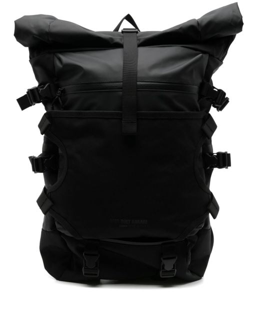 Makavelic logo-print buckled backpack