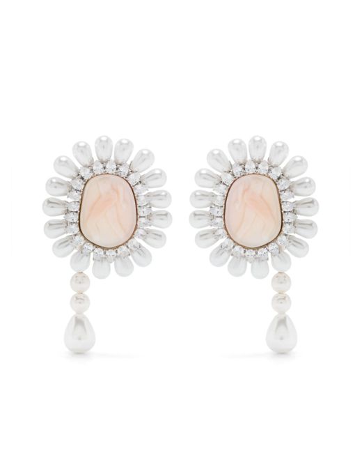 Shushu-Tong Maiden pearl earrings