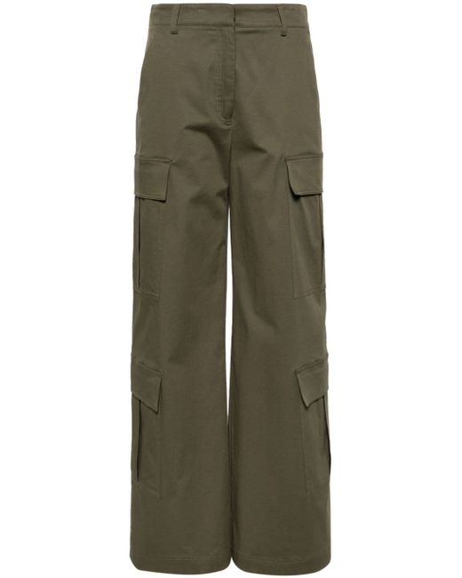 Moschino wide-leg cargo trousers