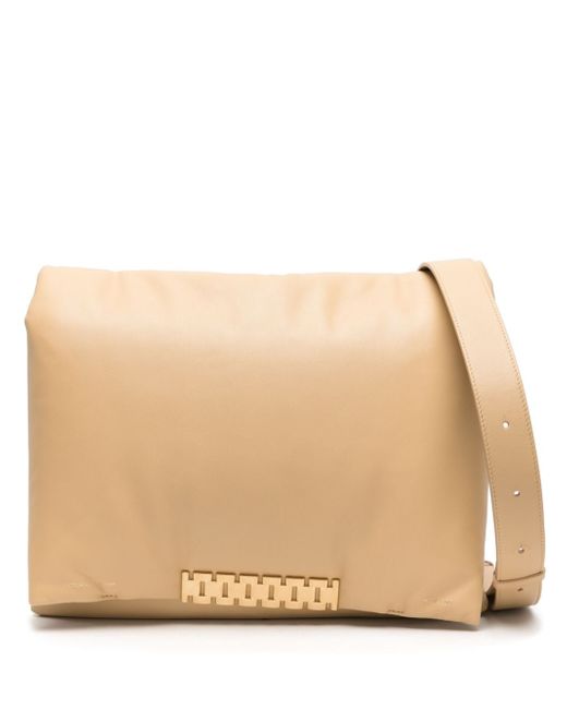 Victoria Beckham Puffy Jumbo Chain leather shoulder bag