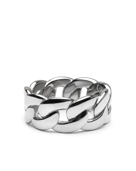 Nialaya Jewelry chain-link ring