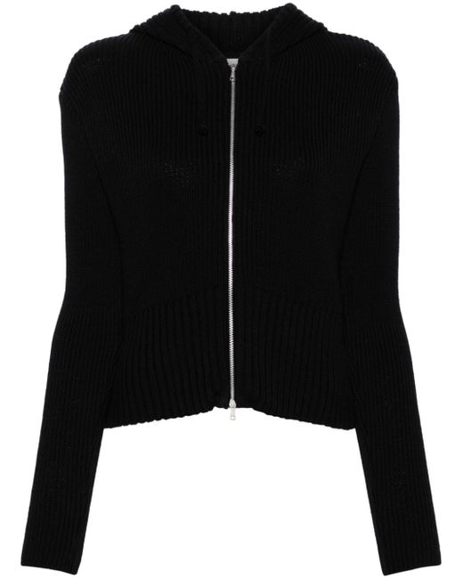 Our Legacy ribbed-knit hooded cardigan