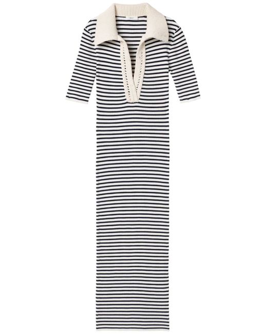 A.L.C. Darcy striped midi dress