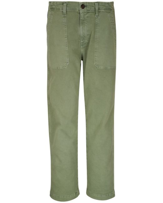 Ag Jeans mid-rise straight-leg jeans