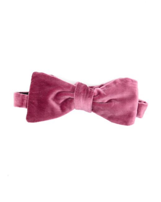 Paul Smith adjustable velvet bow tie
