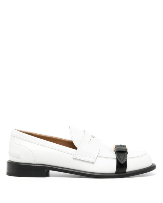 J.W.Anderson two-tone leather loafers
