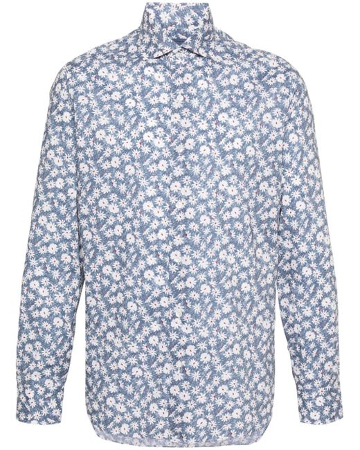 Barba floral-print shirt
