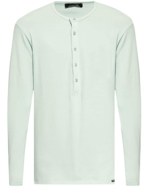 Tom Ford long-sleeve stretch-cotton pajama T-shirt