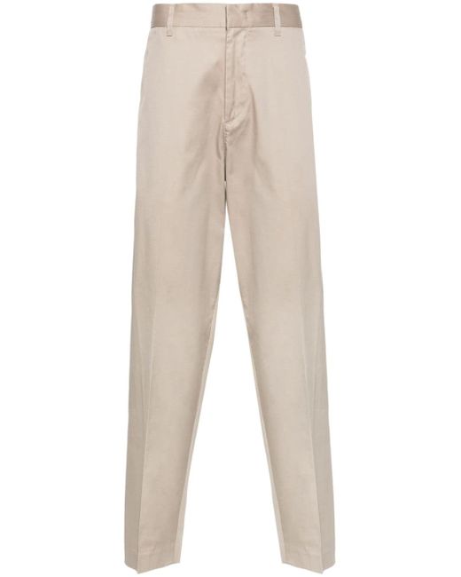 Emporio Armani mid-rise tapered trousers