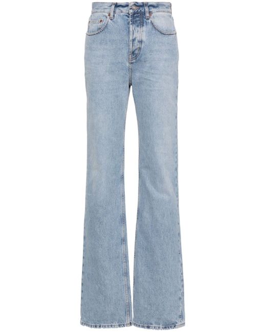 Saint Laurent straight-leg cotton jeans