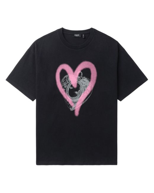 Five Cm heart-print T-shirt