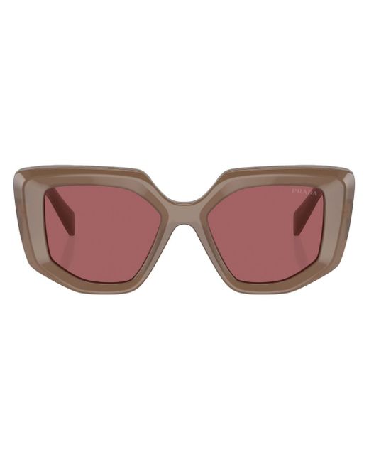 Prada PR 14ZS oversize frame sunglasses