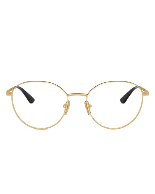 VOGUE Eyewear logo-engraved round-frame glasses