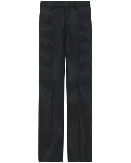 Saint Laurent pinstripe straight-leg trousers