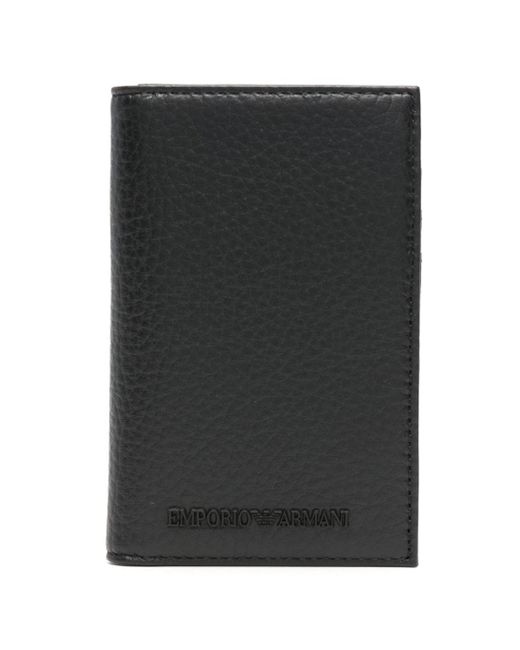Emporio Armani bi-fold leather cardholder