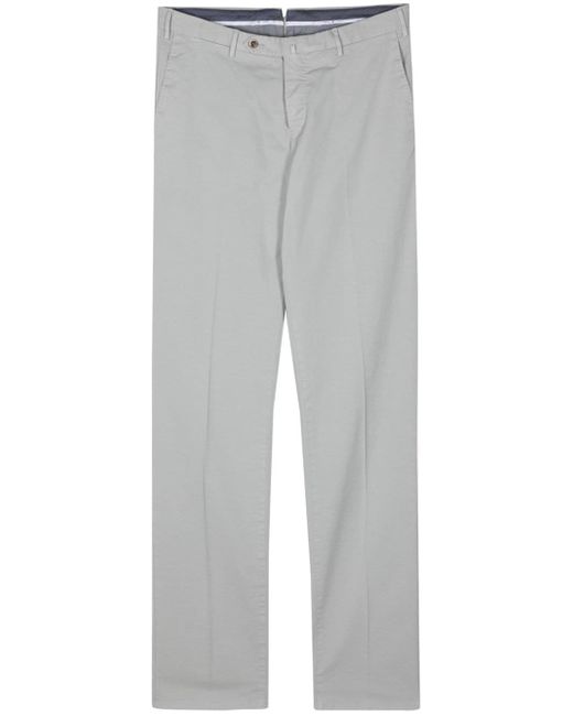 PT Torino gabardine-weave trousers