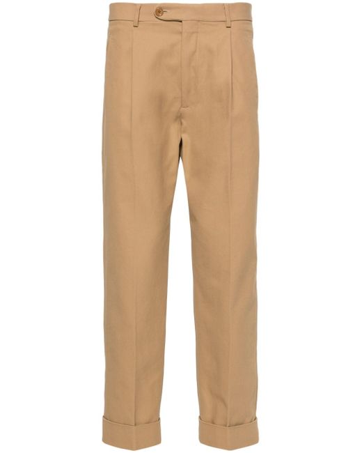 Gucci GG tapered cotton trousers