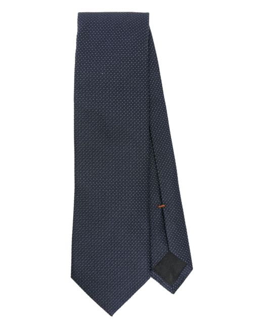 Z Zegna patterned-jacquard tie