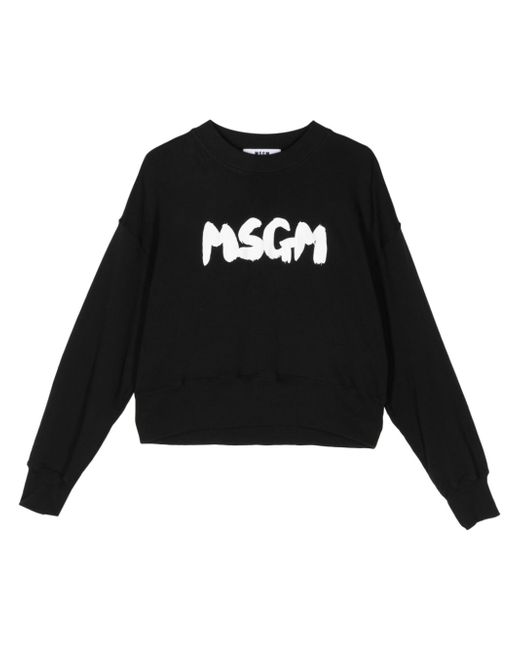 Msgm logo-print jumper