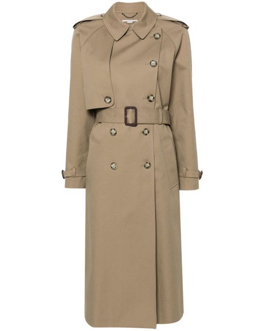 Stella McCartney belted cotton trench coat