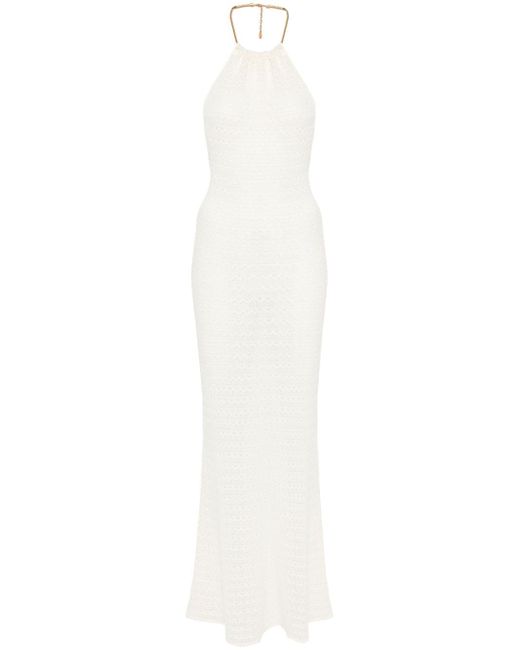 Tom Ford open-knit evening dress