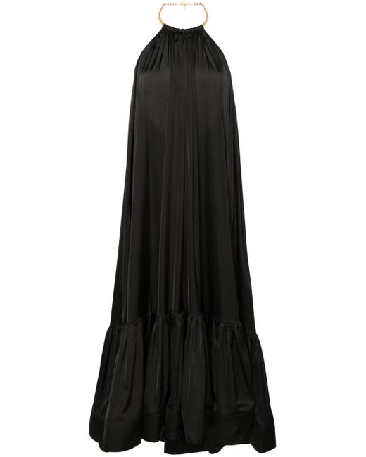 Nissa open-back maxi dress