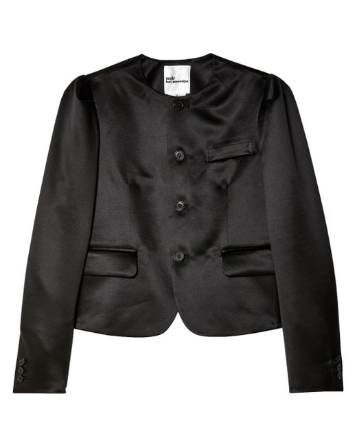 Noir Kei Ninomiya button-up cropped jacket