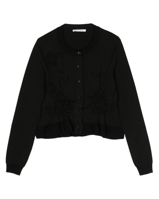 Cecilie Bahnsen smocked button-up cardigan