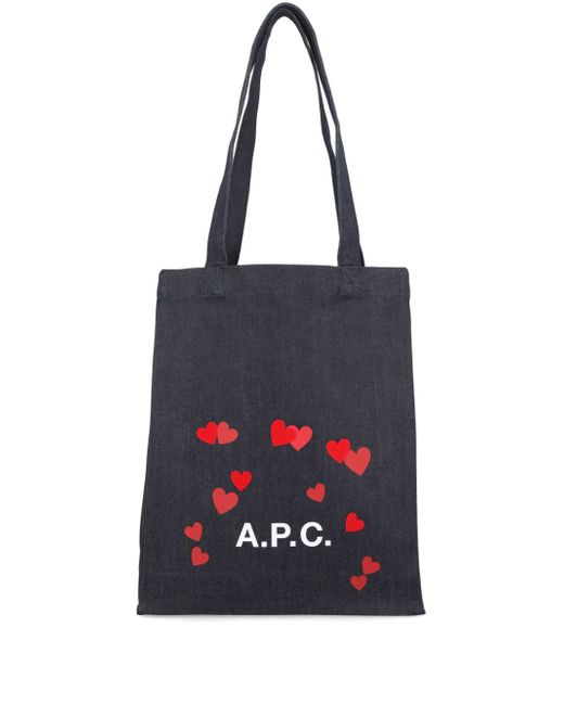 A.P.C. Lou Blondie canvas tote bag