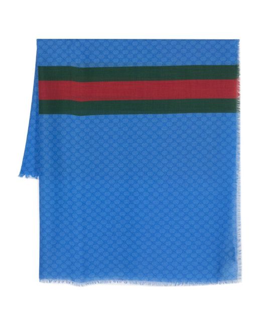 Gucci Web-stripe scarf