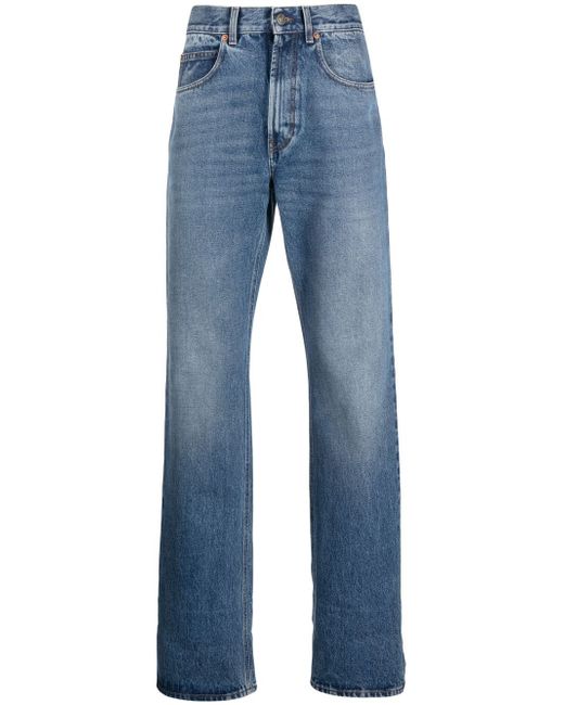 Gucci GG-trim straight-leg jeans