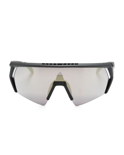 Adidas CMPT Aero shield-frame sunglasses