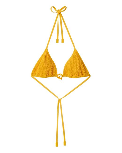 Burberry chain-detail bikini top